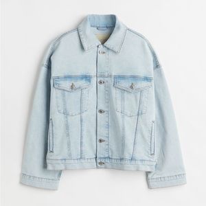 Oversized denim jacket